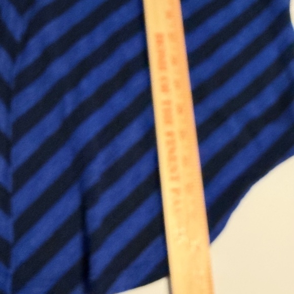 C&C California Navy and Black Striped Sweater, Made in USA - Picture 6 of 7